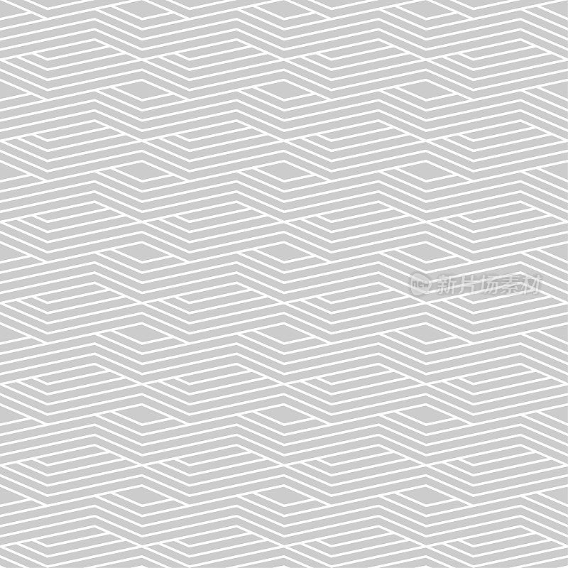 Seamless abstract background pattern - gray wallpaper black and white - vector Illustration